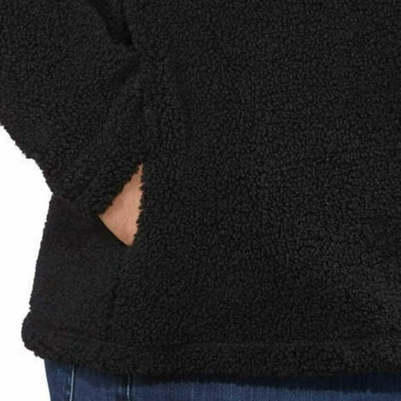 NWT Hi-Tec Heat Retention Wrinkle Resistant ¼ Zip Sweatshirt Fleece Pullover Top - Picture 5 of 7